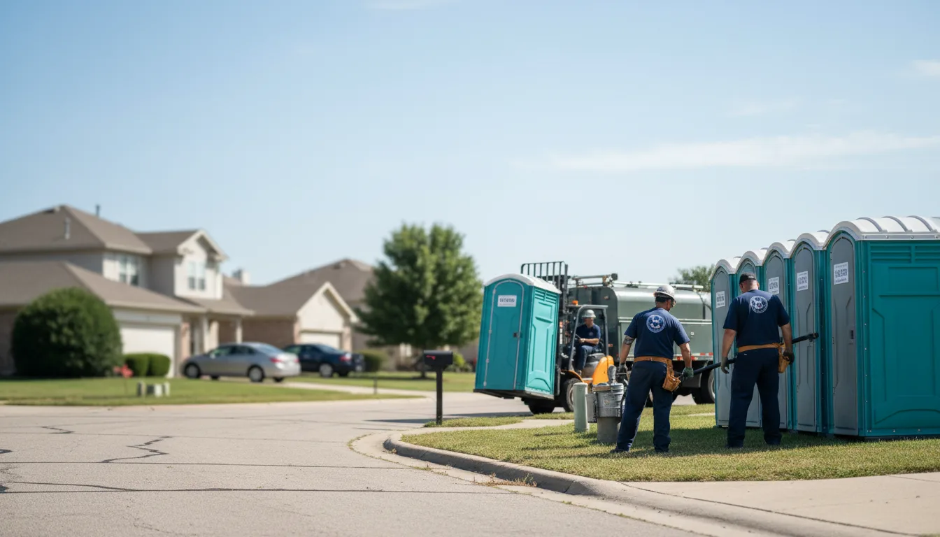 Porta Potty Rental in Middletown, IA near me